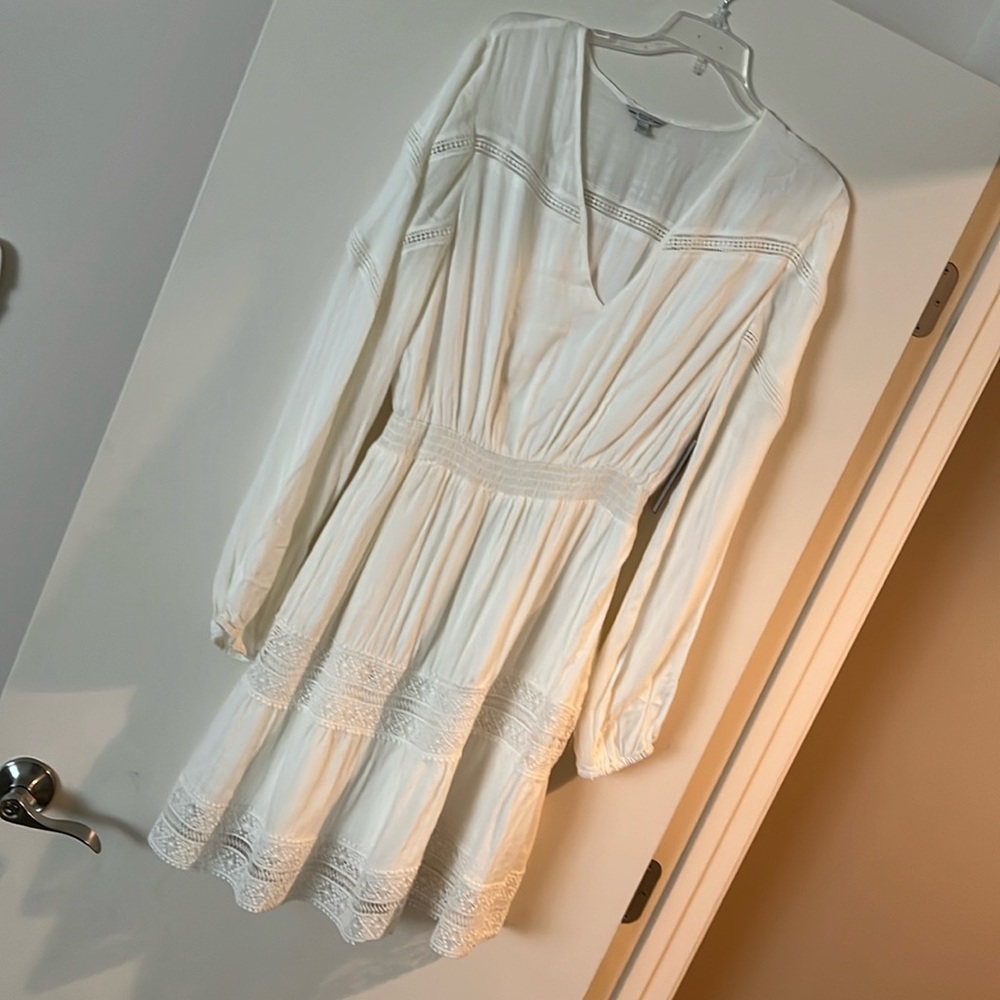 Guess off white dress size L